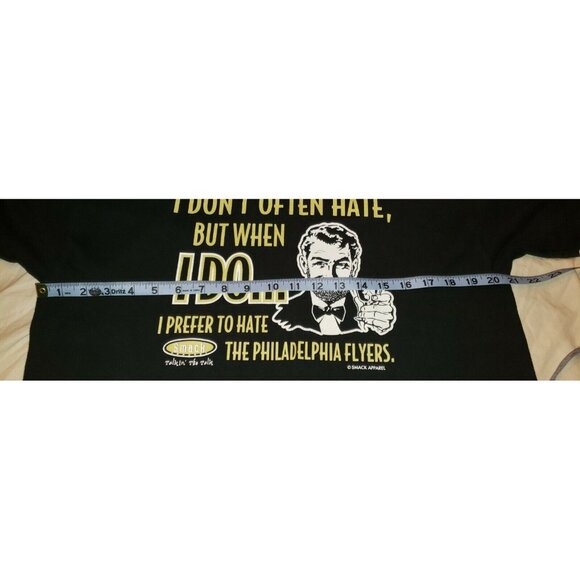 I PREFER TO HATE THE PHILADELPHIA FLYERS t shirt preowned mens LARGE     G1 - Picture 8 of 10